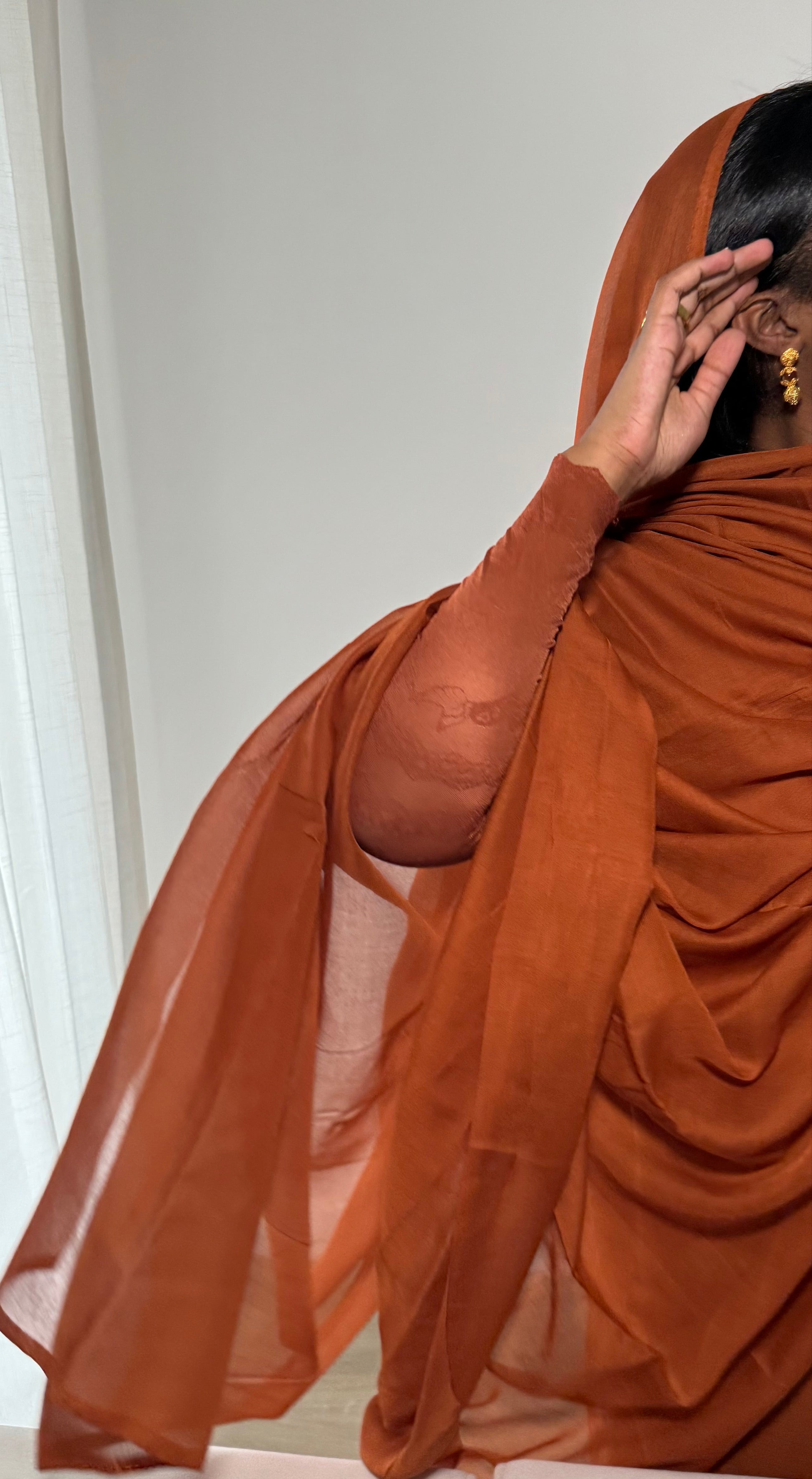 Melhfa Terracotta Premium