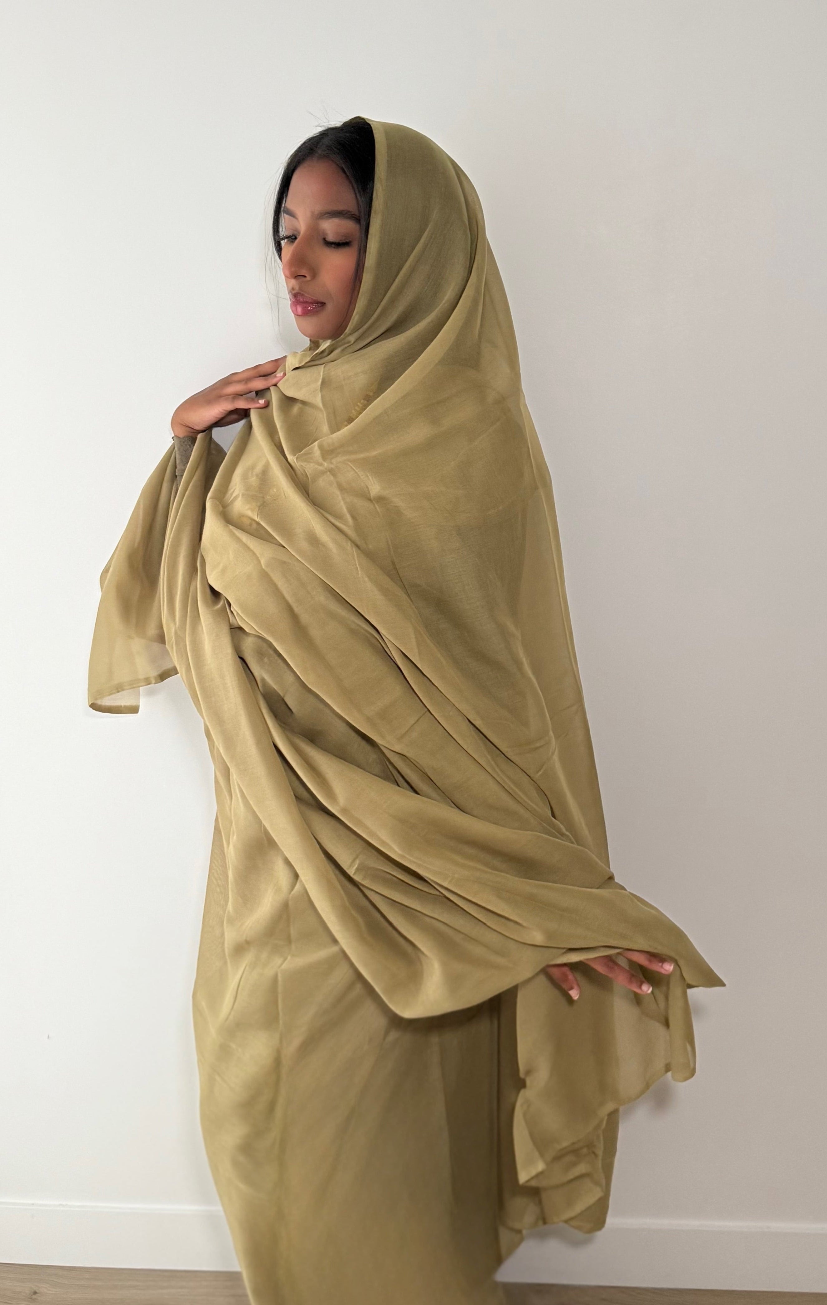 Melhfa Olive Premium